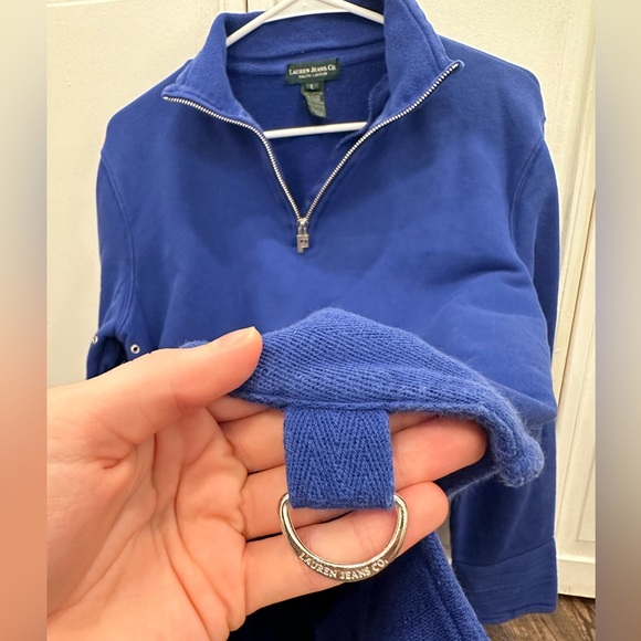 VINTAGE Lauren Jeans Co by Ralph Lauren quarter zip!! - Picture 6 of 9